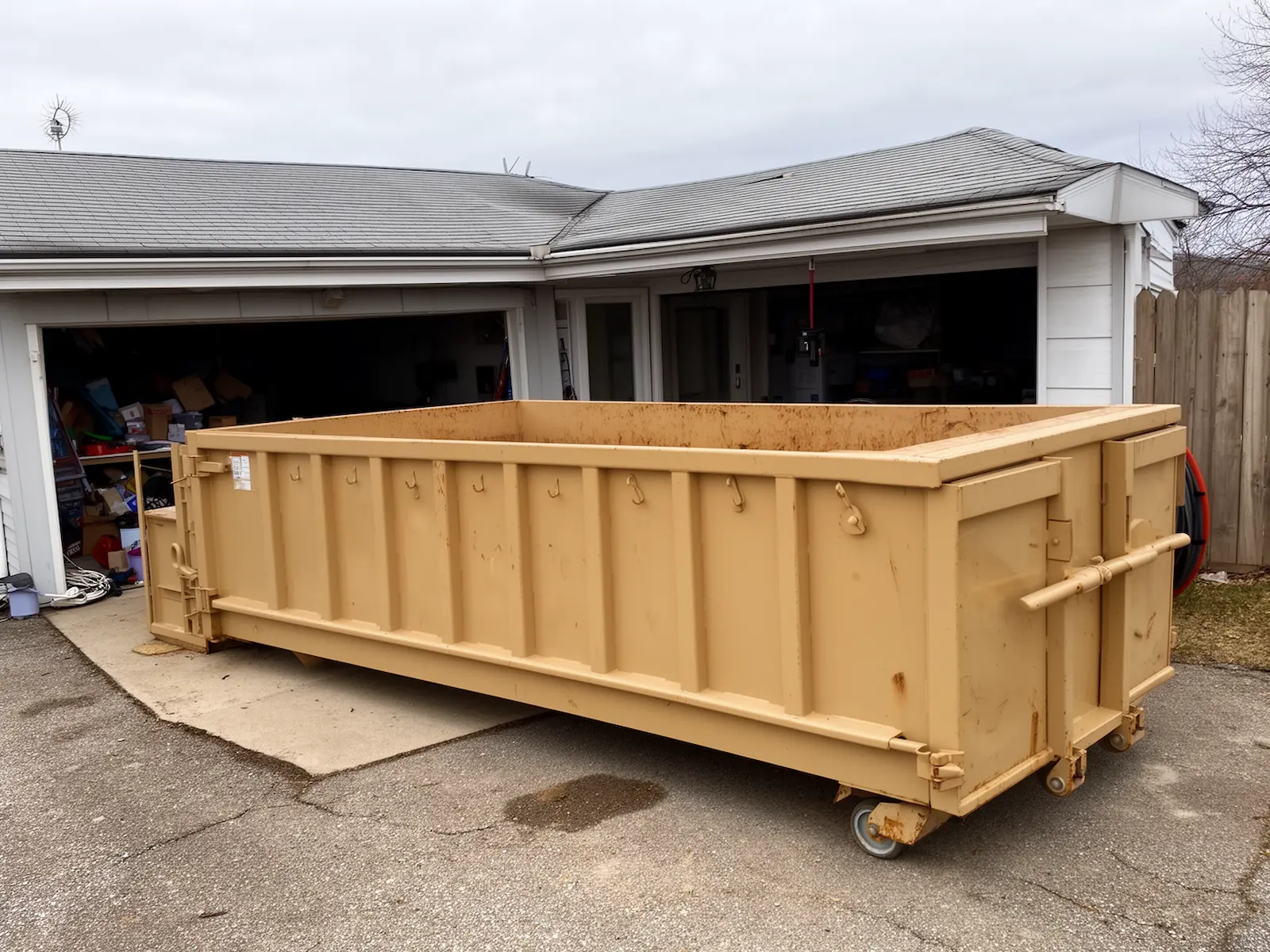 Roll-off dumpster from RP & Sons Dumpster Rental Co. in Canton, GA